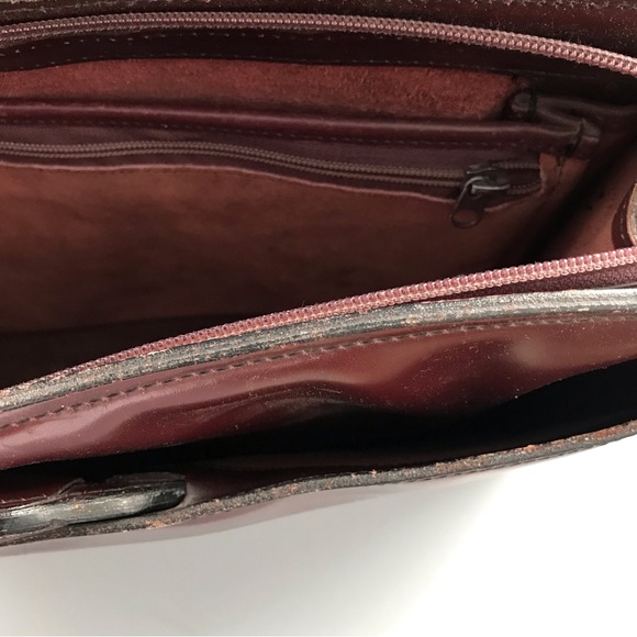 Hartmann Leather Vintage Mahogany Document Executive Briefcase 1940’s Lawyer - Picture 6 of 15